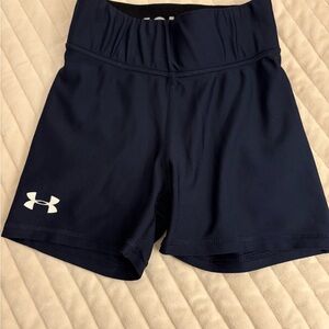 Under Armour Women’s Black Spandex Shorts - size XS